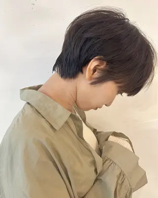 ショート 💛🤍U too e’s 鎌倉🧸のヘアスタイル