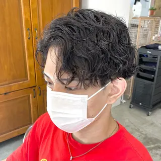 パーマ メンズ Vicke所属・メンズ専門/韓国風 ❤️‍🔥吉野あいかのヘアスタイル