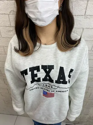 ミディアム Eleanor立川北口所属・🦋YUI 髪質改善 ブリーチ　着付け🦋のヘアスタイル