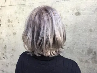 ミディアム カラー 韓国ヘア🤍髪質改善 🇰🇷AKANEのヘアスタイル