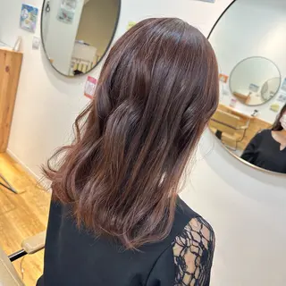 セミロング 大阪 美容師 ゆいのヘアスタイル