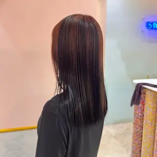 セミロング カラー 高発色/デザイン ☀️toku☀️のヘアスタイル