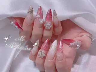 ネイル 長さだし専門店 M2　rikaのネイルデザイン