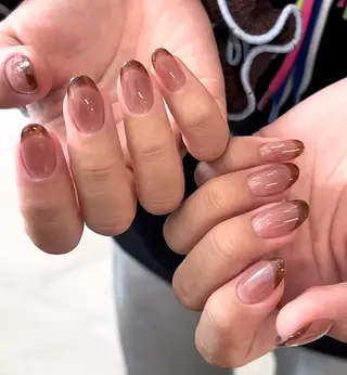 ネイル By moonネイル 🌷ワンホン/韓国風のネイルデザイン