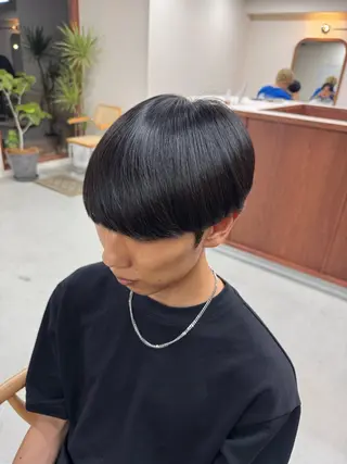 ショート パーマ メンズ 雪音/美髪縮毛矯正 /ニュアンスパーマのヘアスタイル