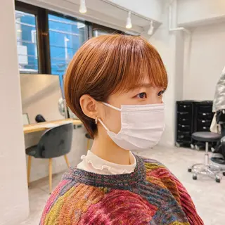ショート カラー Stir Maison 大宮所属・ryuma/ボブ /透明感カラーのヘアスタイル
