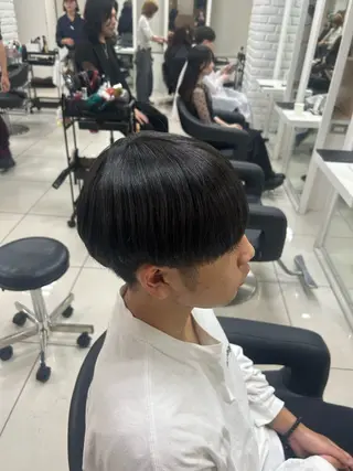 ショート 【縮毛矯正/レディー スカット】美涼🎀のヘアスタイル