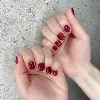 ショート カラー パーマ ヘアアレンジ メンズ キッズ ネイル マツエク・マツパ Salon Kのネイルデザイン