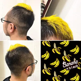 ショート カラー メンズ "PEPPU "所属・🌈推し色派手髪 ハイトーンShinのヘアスタイル