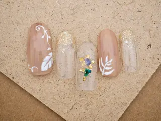 ネイル トップネイリスト Ribbon立川店のネイルデザイン