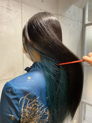 ロング カラー newi赤羽 HINATAのヘアスタイル