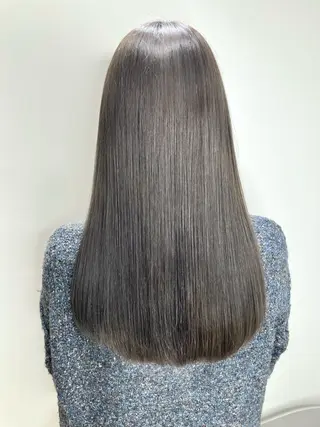 ロング カラー GOTODAY シェアサロン梅田NU茶屋町店所属・髪質改善/艶カラー 縮毛矯正/みほのヘアスタイル