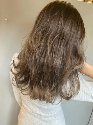 セミロング カラー LA KING GINZA TOKYO所属・🧡ショートの達人 🧡SHOのヘアスタイル