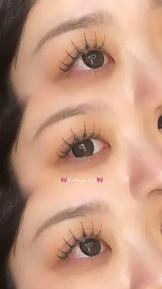 マツエク・マツパ 𝑎𝑧𝑢𝑠𝑎 束感まつ毛🎀のマツエク・マツパデザイン