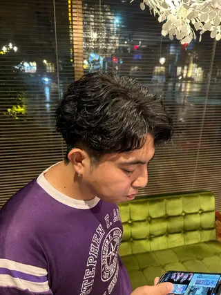 パーマ 矢島 列彩のヘアスタイル