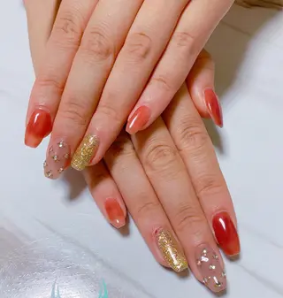 ネイル Peachy 🍑のネイルデザイン