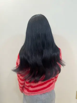 ロング カラー アンククロス青山店所属・ANKHCROSS りりあのヘアスタイル