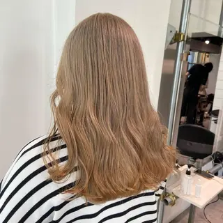 ロング トレンドモテカラー 🩷色落ちまで可愛くのヘアスタイル