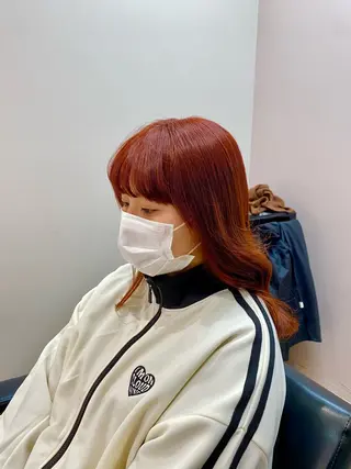 ミディアム 韓国🇰🇷艶髪 ケアカラーSHURIのヘアスタイル