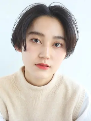 ショート カラー conne&riri所属・MAYU 💚森下のヘアスタイル