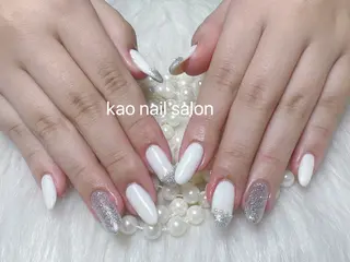 ネイル kao nail マグネット/長さだしのネイルデザイン