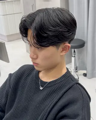 メンズ 毛流れ/メンズパーマ kanata/溝の口のヘアスタイル