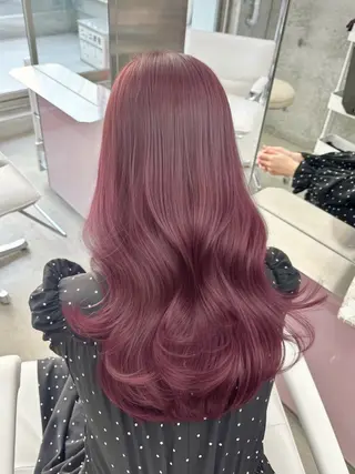 カラー NI表参道所属・Kana/韓国ヘア /暖色カラー🍒のヘアスタイル