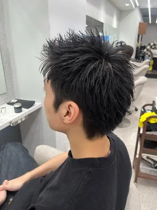 メンズ 🍐シャドウパーマ メンズ特化/守岡🍐のヘアスタイル