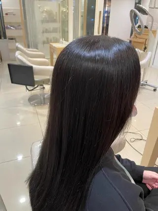 ロング カラー パーマ/ハイトーン 🌀中川航亜🌀のヘアスタイル