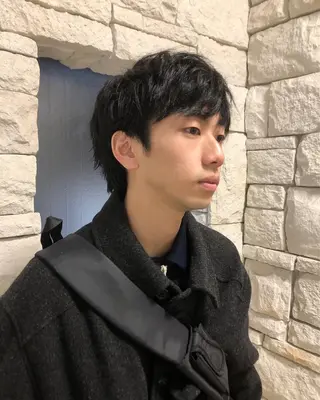 ヘアアレンジ メンズ ainico+所属・メンズ特化✂️栗原 侑也のヘアスタイル