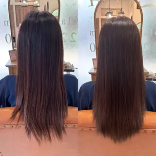 ロング KUMA／髪質改善 🎀のヘアスタイル