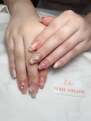 ネイル 💕鈴木ユリ パラジェル/オフ無料のネイルデザイン