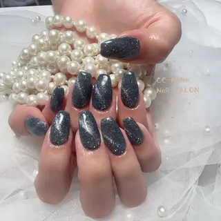 ネイル 💎CC・NaNa 韓国風ネイル🌙Cのネイルデザイン