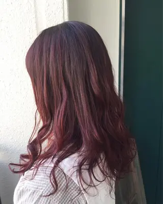 ミディアム カラー 💘透明感カラー💘 沖本 将宏のヘアスタイル