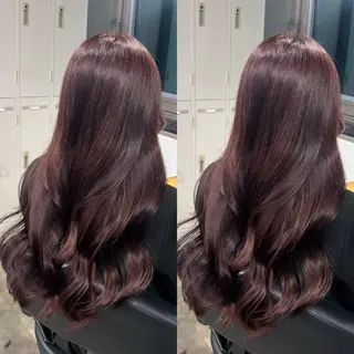 ロング カラー IS所属・横浜美容室/透明感 カラー/レイヤーのヘアスタイル