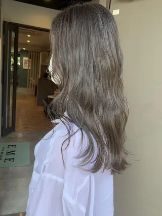 ロング カラー 髪質改善will hairdesignのヘアスタイル