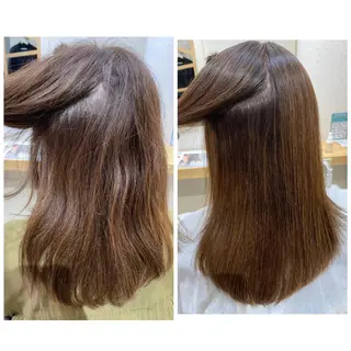 高難易度縮毛矯正　春日井　Soea(ソイア)所属・多久間 喬介のヘアスタイル