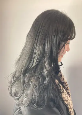 セミロング カラー 横浜美容室／暖色系 michika🌹のヘアスタイル