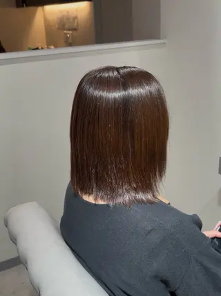 ミディアム 白髪ぼかし職人 長嶋零のヘアスタイル