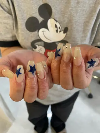 セミロング LBnail.sae /おえかきネイルのネイルデザイン