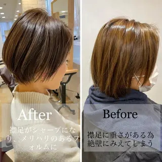 ショート LOMA🇰🇷 銀座クボタのヘアスタイル