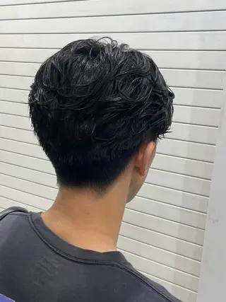 パーマ メンズ 横浜/メンズ/ 大人ショート/齊藤結のヘアスタイル