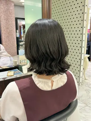 ショート パーマ ボブパーマ ♡ヨシカワハナコのヘアスタイル