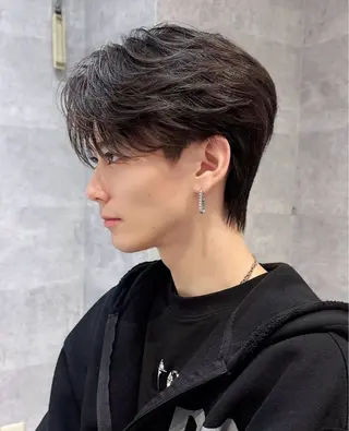 ショート パーマ メンズ メンズ特化/パーマ 短髪パーマ/来星のヘアスタイル