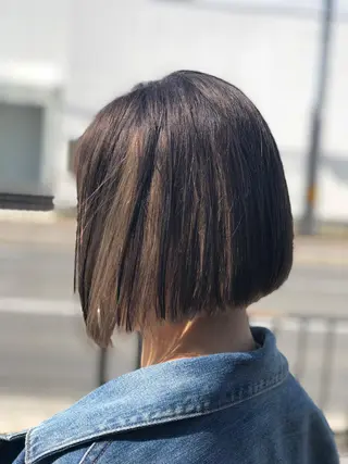 ショート カラー annahair所属・くすもと かいとのヘアスタイル