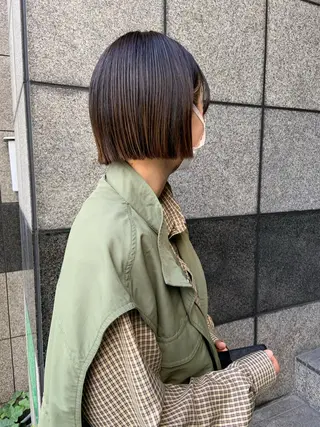 ショート ボブ/髪質改善カラー Natsuのヘアスタイル