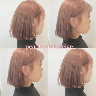 ミディアム カラー ヘアアレンジ sano sayakaのヘアスタイル