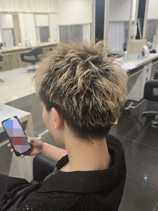 ショート メンズ Earth八幡西店 momoのヘアスタイル