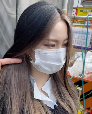 ロング カラー 古指 匠巳のヘアスタイル