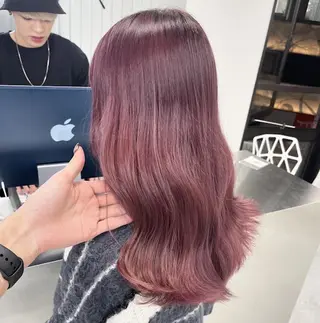 カラー 🪞official FRUITS渋谷🩰のヘアスタイル